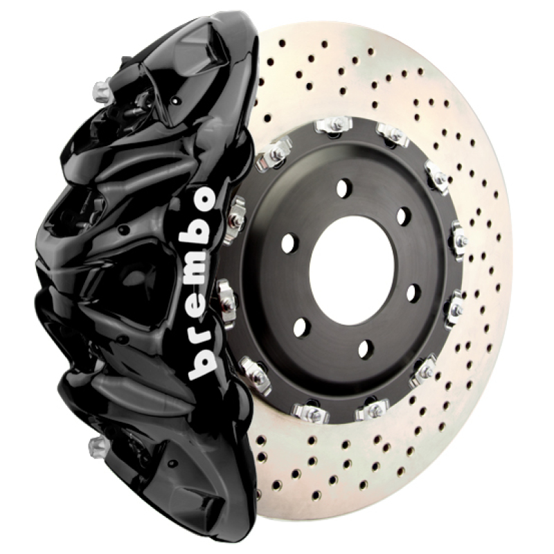 Chrysler 300 Brake Rotors (2) - Rear - R1 Concepts - Drilled & Slotted Carbon Coated - `05-`23